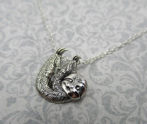 sloth necklace