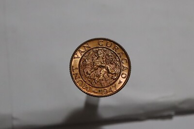   CURACAO 2 1/2 CENT 1947 RARE HIGH GRADE B53 #K2578