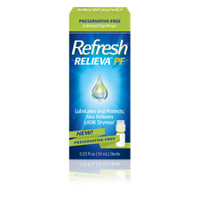 Refresh Relieva Pf Artificial Tears, 0.33 fl. Oz. - Vision & Eye Health..+