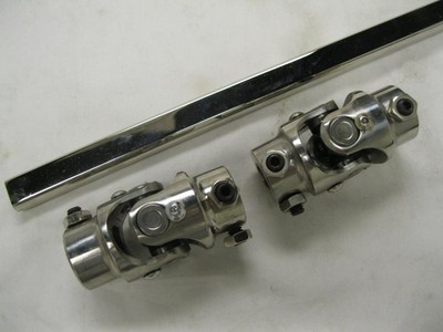 1979+ GM Chevy Vega Corvair 5/8-36 x 3/4 DD Polished Steering U