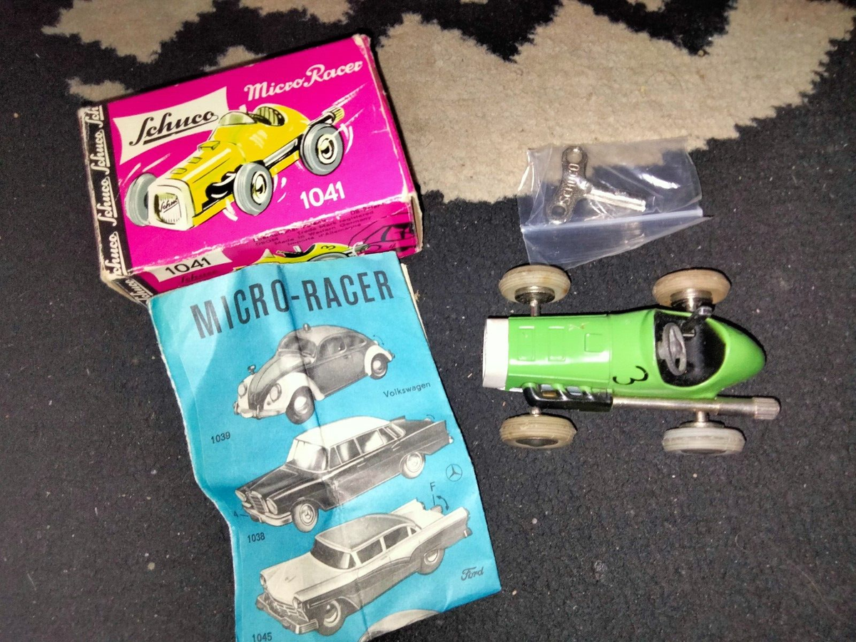 ミニカー 『Schuco 「MICRO RACER #1041」』(西独製) SCHUCO MICRO RACER #3 1041 UNUSED IN ORIGINAL BOX AND KEY