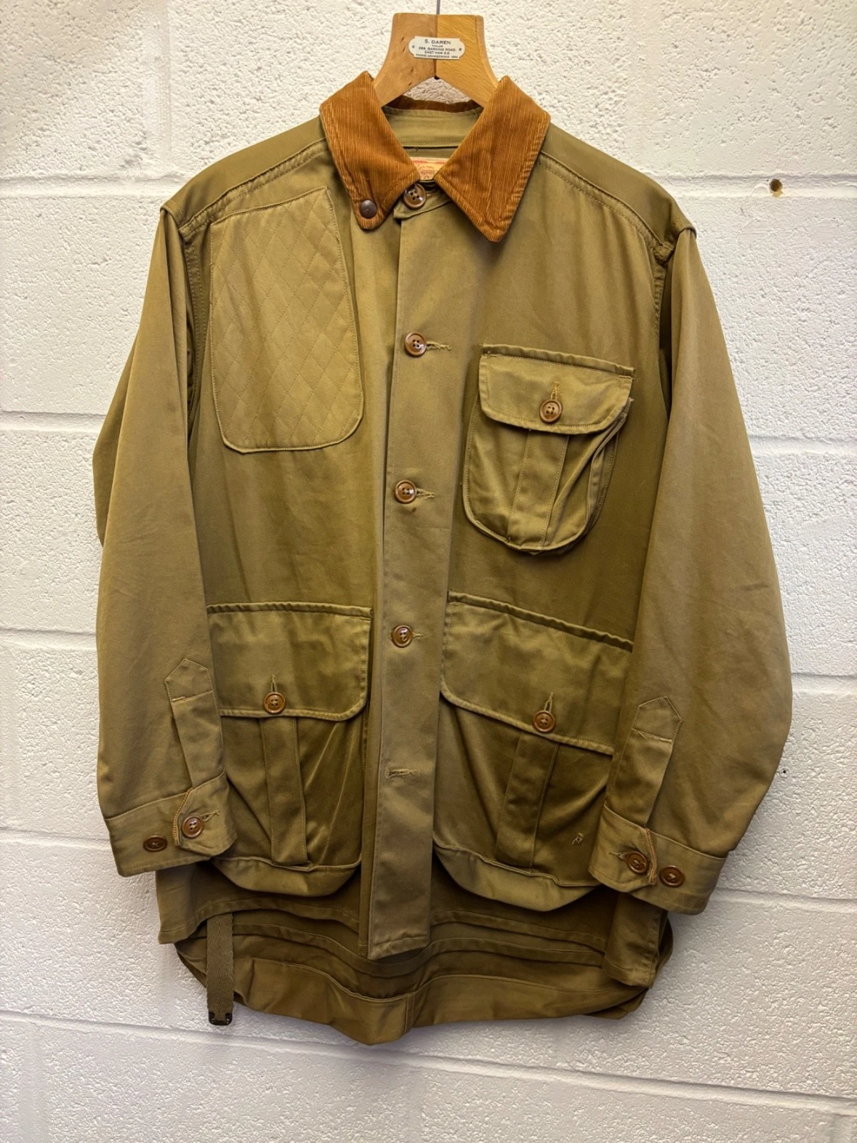 Vintage 1930s BOB ALLEN hunting/ Fishing Jacket Masland