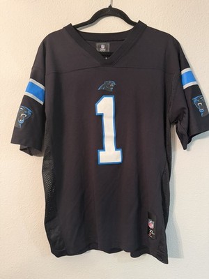 NFL Team Carolina Panthers #1 Cam Newton NFL Football Jersey Youth Size XL