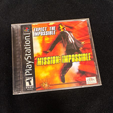 Mission: Impossible Sony PlayStation 1 PS1 Manual Included NTSC-U/C T Teen