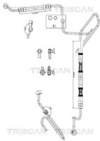 Hydraulikschlauch Lenkung Triscan 8516 29045 FüR VW NEW Beetle 9C1 1C1 1Y7 TDI