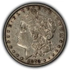 1878 7/8 TF $1 Morgan Silver Dollar - Strong - Luster - XF/AU - SKU-B5733