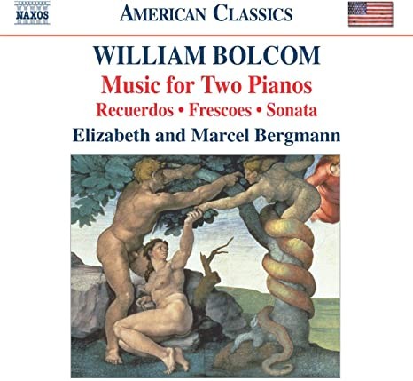 Music For Two Pianos Recuerdos Frescoes Sonata Bergmann - Cd - F600Z-image
