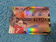 2015 Spectra Rookie Dual Autograph Shane Carden / Bryan Bennett 10/199 #238
