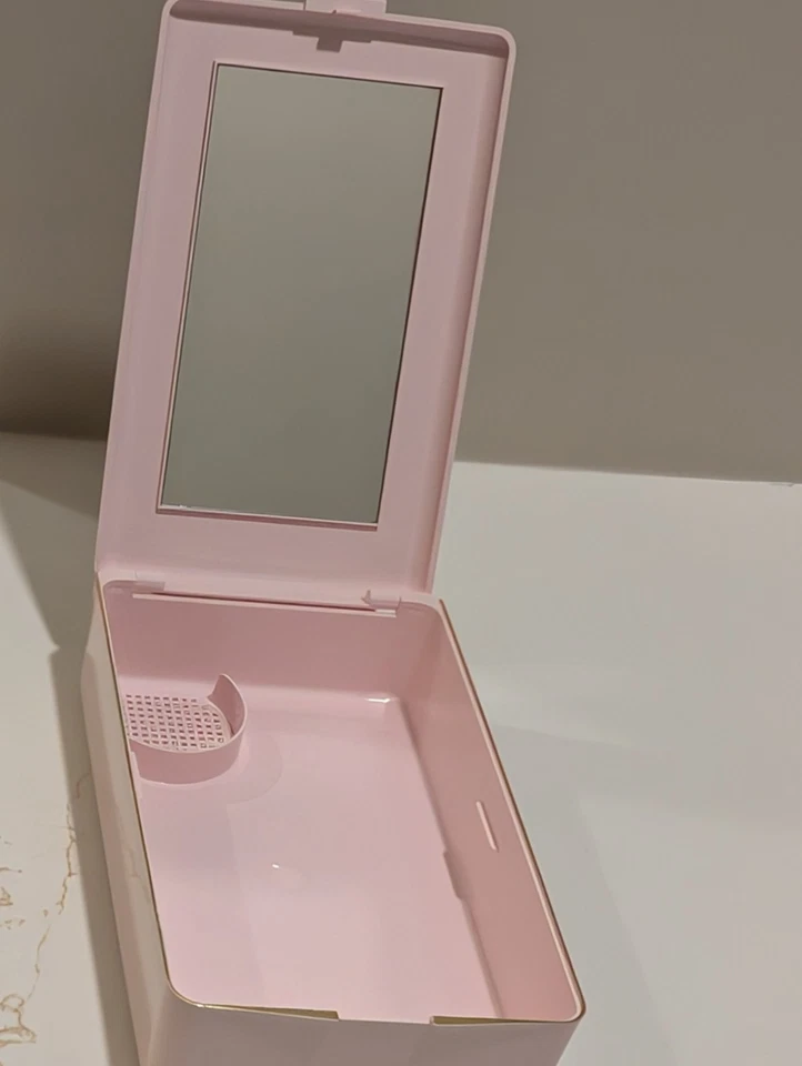 Mary Kay Rosa Todo en Uno Organizador Caja de Almacenamiento y Espejo #0770 (Sin Bandeja Elevable) Foto 3 de 4