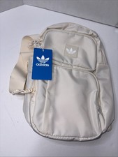 Adidas Utility 4 Sling Bag adjustable crossbody strap up Wonder White