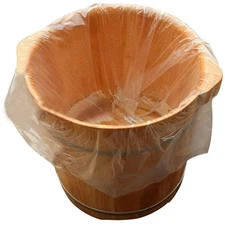 80Pcs Clear Spa Pedicure Disposable Liner Foot Bath Liners Bath Basin Bags fo...