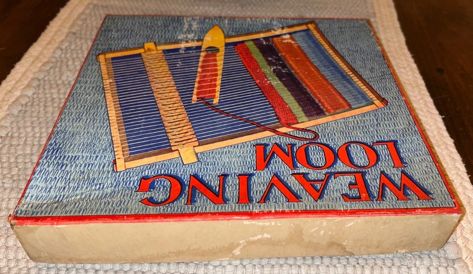 Juguete de telar de tejido vintage ~ T153 ~ Niño 1950’s Mid Century Arts & Craft ~ Gabriel ~ NUEVO Foto 4 de 4