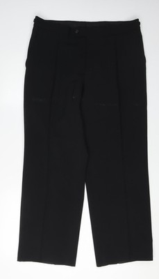 1860 Menswear schwarze Anzughose - L, Herren