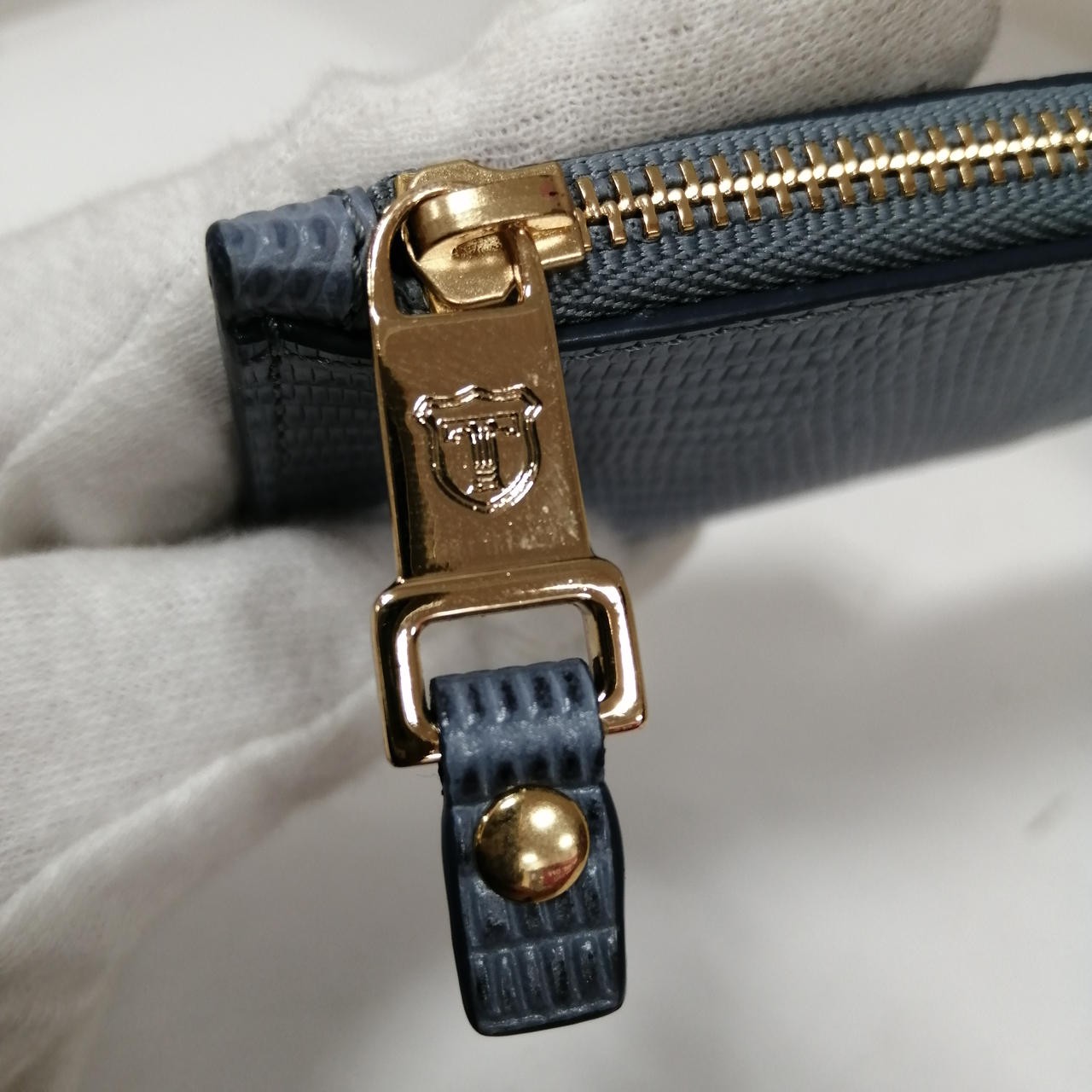 Card Case Model BLU Embossed TOPKAPI - image 4