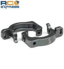 Tekno RC Spindle Carriers L/R almn 15 degree EB/NB48 2.1 TKR9142A