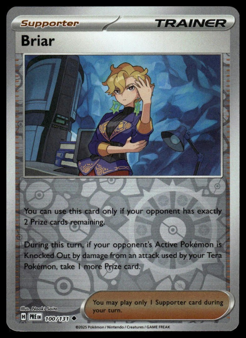 Briar SV07: Stellar Crown #132/142 Reverse Holo NM