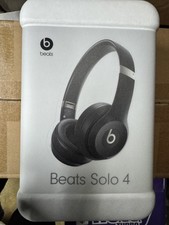 Beats Solo 4 – Wireless Bluetooth On-Ear Headphones, Black - New sealed box