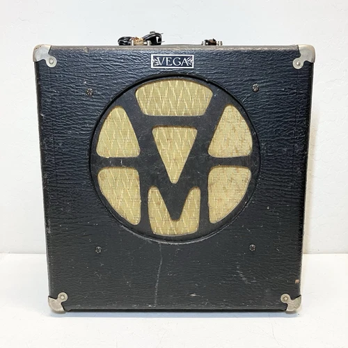 RARE Vintage "VEGA" Lap Steel Guitar Tube Amp Amplifier Original Made in Boston - Picture 1 of 17