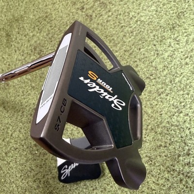 TaylorMade Spider Tour S Putter 38'' RH SuperStroke Grip w/ Head Cover Excellent