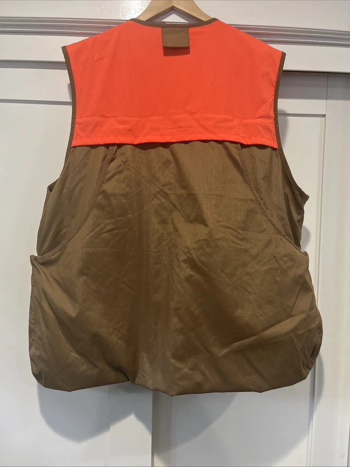 Beretta Chaleco de Campo Caza Tiro Visibilidad Exterior Marrón Naranja Hombre’s 2XL Foto 4 de 4