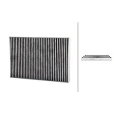Innenraumfilter Aktivkohlefilter 300 x 204 mm HELLA für u.a. AUDI A4