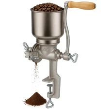 Grain Mill Iron Grinder Manual Food Grinder Hand Crack Hand Operated Mill for...