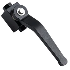 1/8 NPT Shut Off Valve, Aluminium Brake Line Lock Shut Off Valve Billet Black