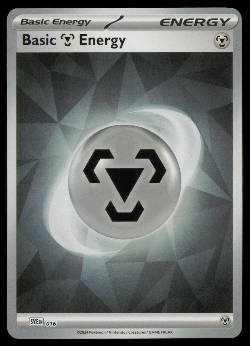 Basic Metal Energy 016 Scarlet & Violet Energies Pokemon Holo Near Mint