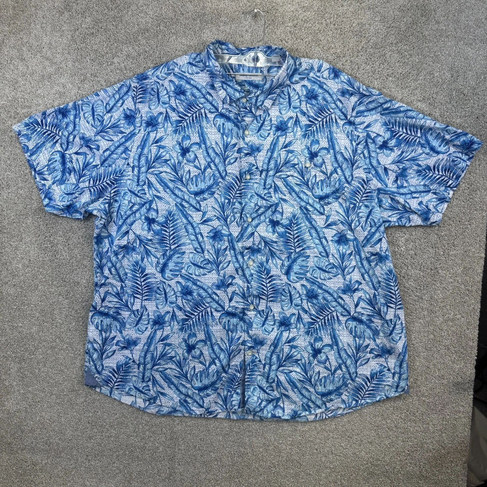 Tommy Bahama Button Front Mens 4XLT Blue Tropical Floral Tortola Shirt
Opens in a new window or tab