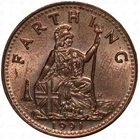 1991 H Wales Pentref Llechwedd Village Farthing Coin – Heaton Mint – Bronze