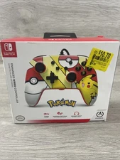 Pokemon Pikachu Pop Art Enhanced Wired Controller for Nintendo Switch PowerA