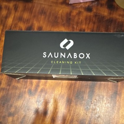 SAUNABOX All Natural Sauna Cleaning Kit, Cleaner Concentrate + Spray Bottle