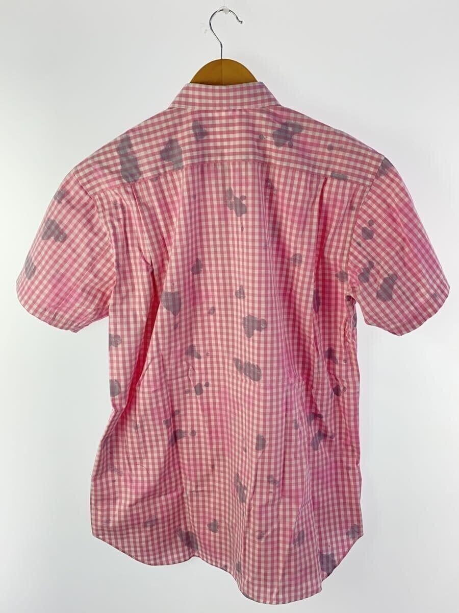 COMME des GARCONS short sleeve shirt M cotton Pink FM-B053