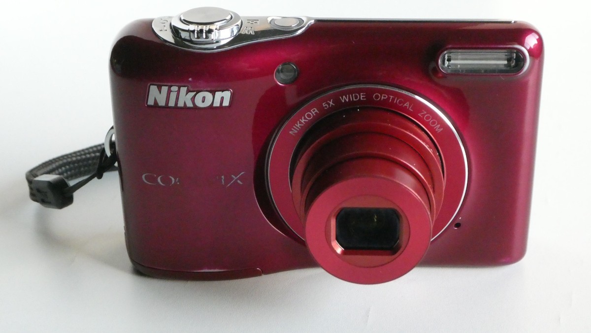 Nikon COOLPIX L30 20.1MP Digital Camera - Red for sale
