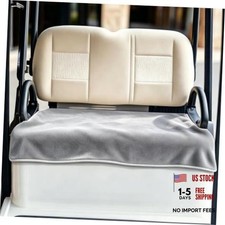 Universal Golf Cart Seat Covers for Most 2-Seat Carts Comfortable Golf Grey