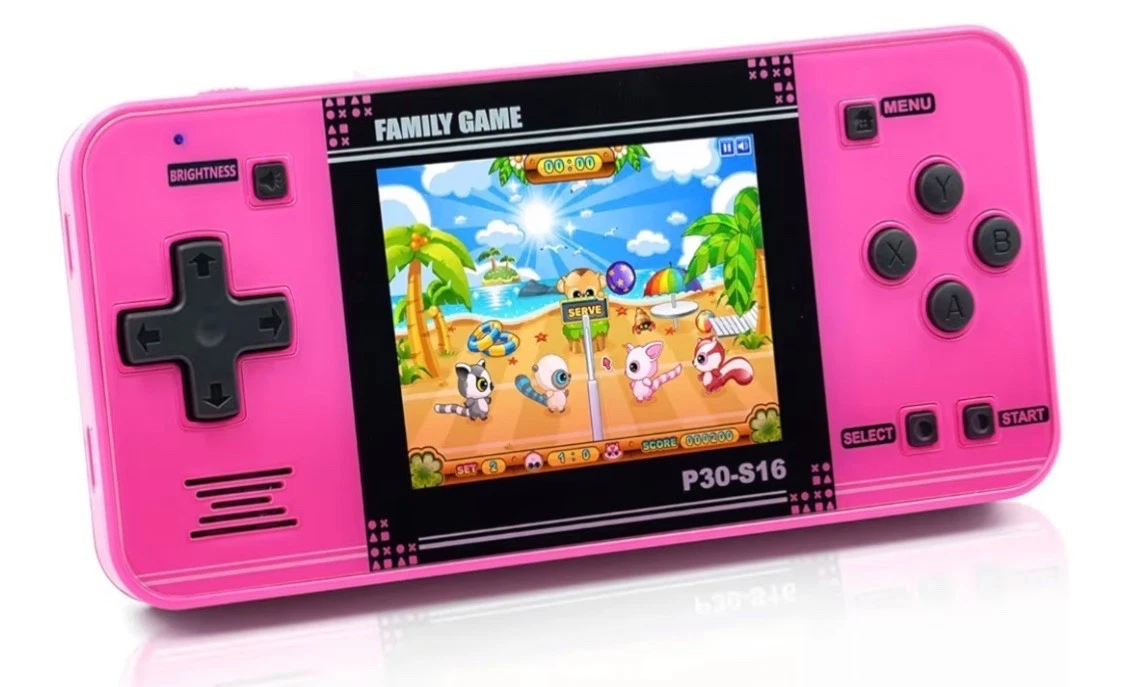 Handheld Game for Kids -Preloaded 220 Retro Video Games, Portable Gaming Player