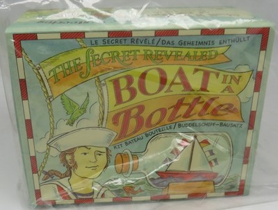 Authentic Models Boat in a Bottle Kit MS022A New