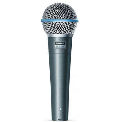 SHURE/ BETA 58A DYNAMISCHES GESANGSMIKROFON Schwarz