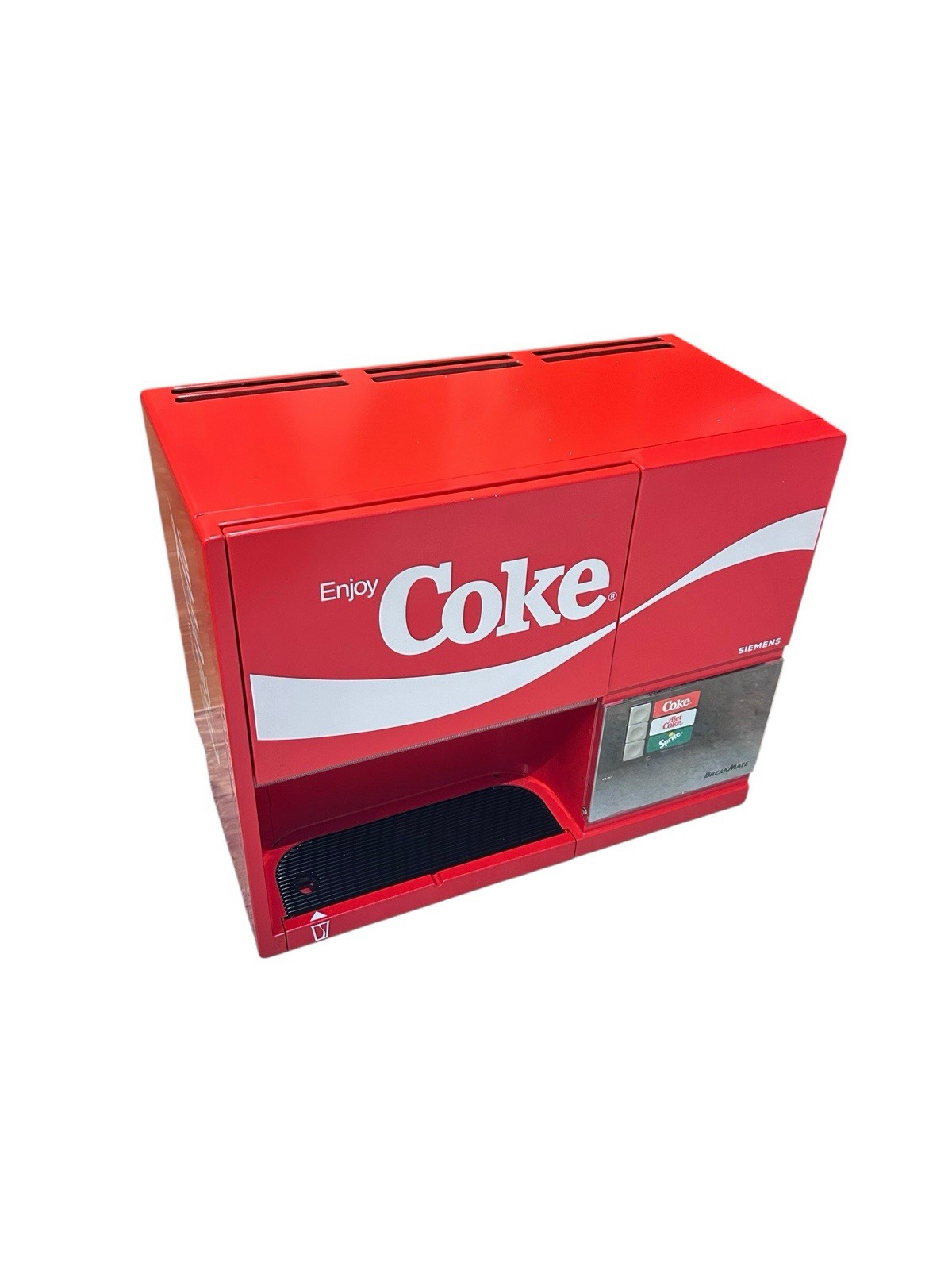 Original Coke Coca-Cola Breakmate Siemens Fountain Soda Machine Red | eBay