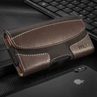 PU Leathe Cell Phone Case Cover Belt Clip For XR XS 11 12 13 14 15 16 17 Pro Max