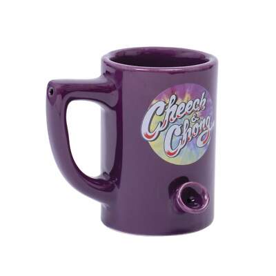 Cheech and Chong Ceramic 2-in-1 Combo Pipe Mug - Coffee Mug & Pipe in One