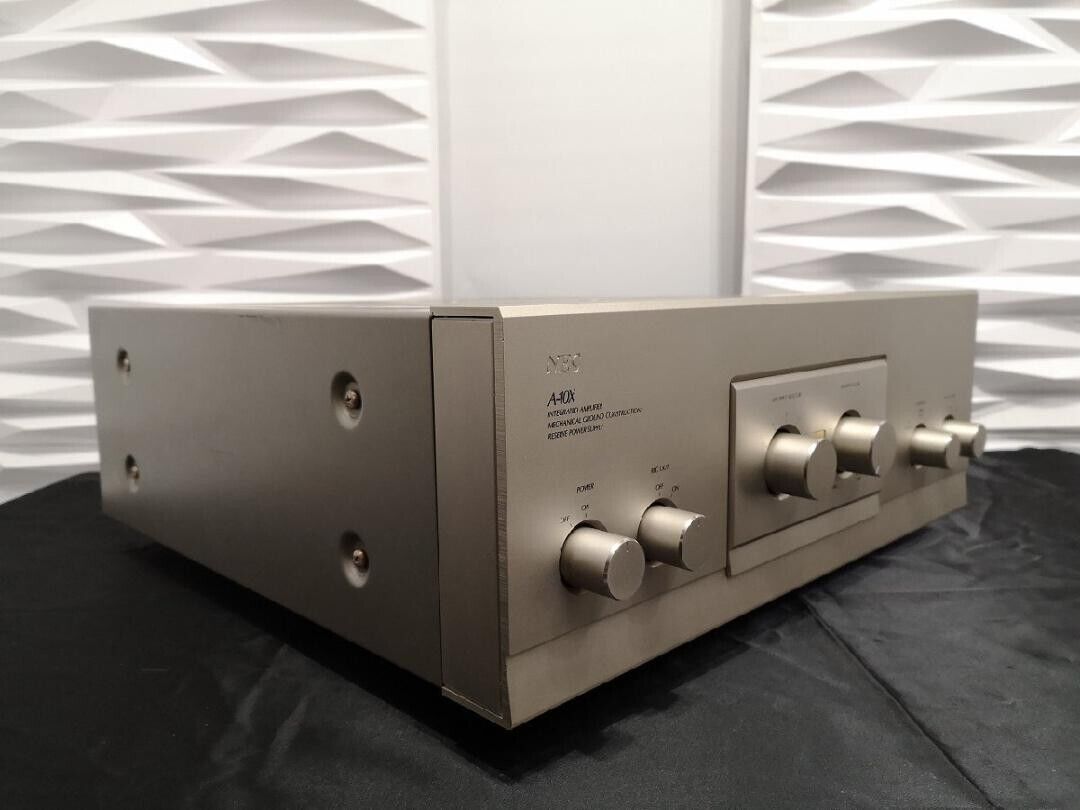NEC A-10X integrated amplifier Maintenance and operation NEC A-10X integrated amplifier Maintenance and operation