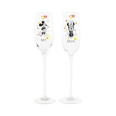 Disney Glas  Set ''Minnie Mickey  '' Enchanting Disney, Neu
