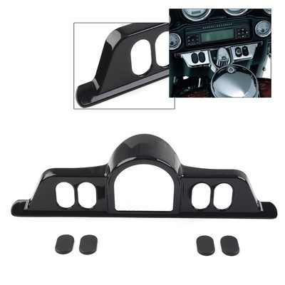 Fairing Switch Panel Dash Accent Cover Fit Harley Street Electra Glide Black US