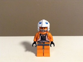 LEGO MINIFIGURE STAR WARS X WING STARFIGHTER REBEL PILOT 9677
