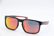 NEW CARRERA DUCATI CARDUC 001/S 0A4UZ BLACK MIRRORED AUTHENTIC SUNGLASSES 57-18