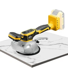 Tile Vibration Leveling Machine for Dewalt 20V Battery,Suction Cup 8-speeds