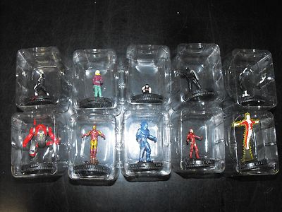 Heroclix Invincible Iron Man komplett 10-stelliges Schwerkraftfutter-Set Menge 201-210