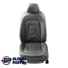 Audi A4 B8 Seat Front Left N/S Interior Heated Leather Milano Black