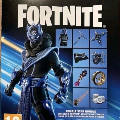 Fortnite Cobalt Star Bundle inkl. 1000 V-Bucks | Download-Code für PS5